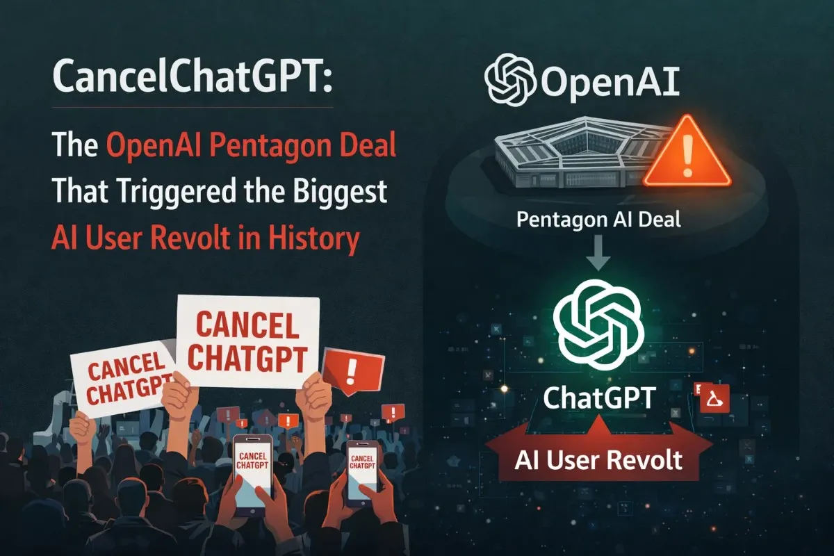 CancelChatGPT: The OpenAI Pentagon Deal That Triggered the Biggest AI User Revolt in History