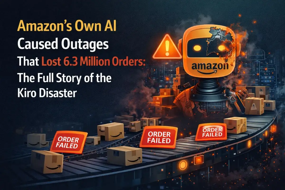 Amazon's Own AI Caused Outages That Lost 6.3 Million Orders: The Full Story of the Kiro Disaster