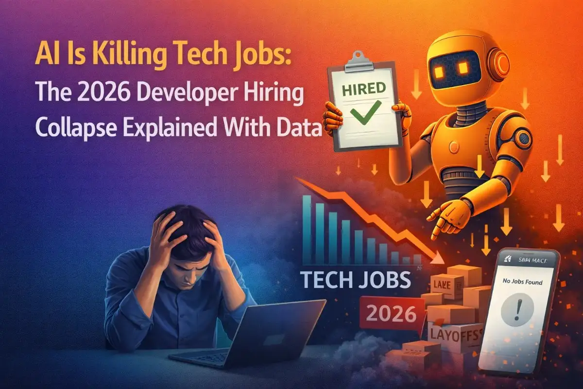 AI Is Killing Tech Jobs: The 2026 Developer Hiring Collapse Explained With Data