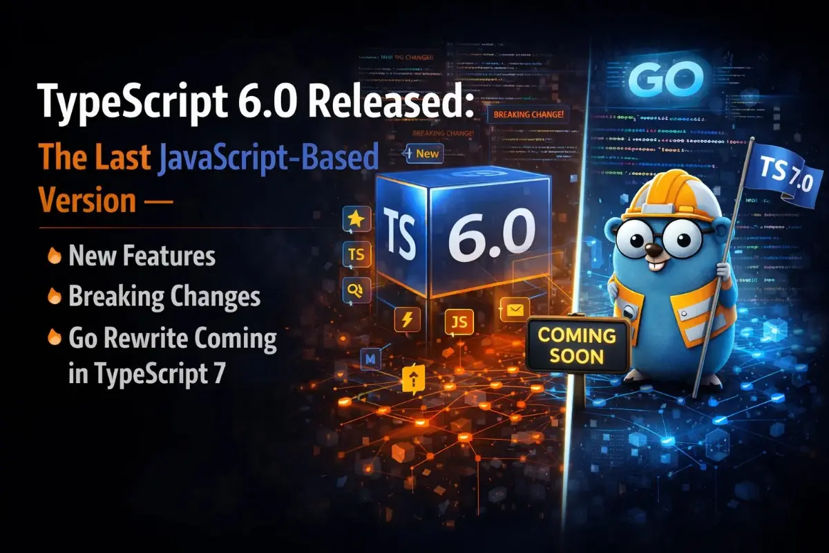 TypeScript 6.0 Released: The Last JavaScript-Based Version - New Features, Breaking Changes, and the Go Rewrite Coming in TypeScript 7
