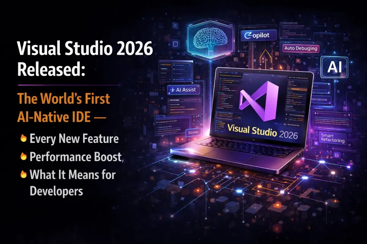 Visual Studio 2026 Released: The World's First AI-Native IDE: Every New Feature, Performance Boost, and What It Means for Developers